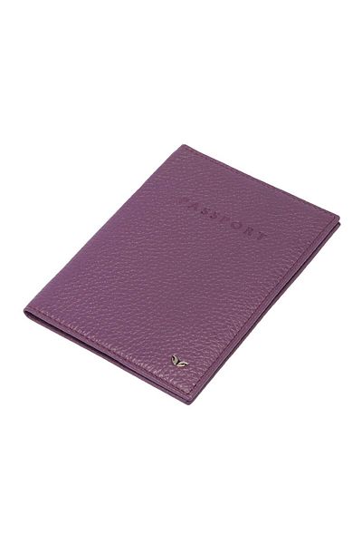 Tergan Purple Genuine Leather Unisex Passport Holder - S1Ps00001200-C48