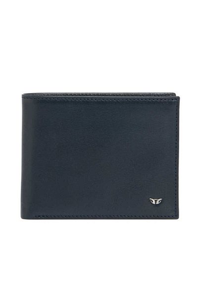 Tergan Navy Blue Genuine Leather Men's Wallet - S1Ce 00001211 -Z47