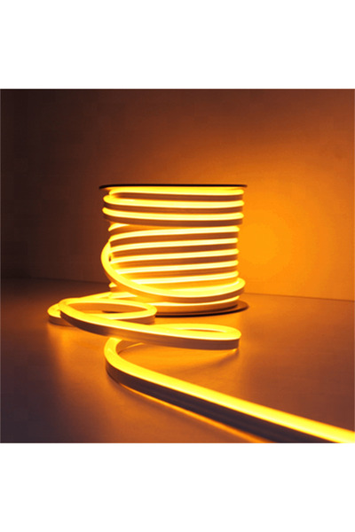 ECONA Neon Esnek Şerit Led 2 Metre 220 Volt Fiş Gün Işığı