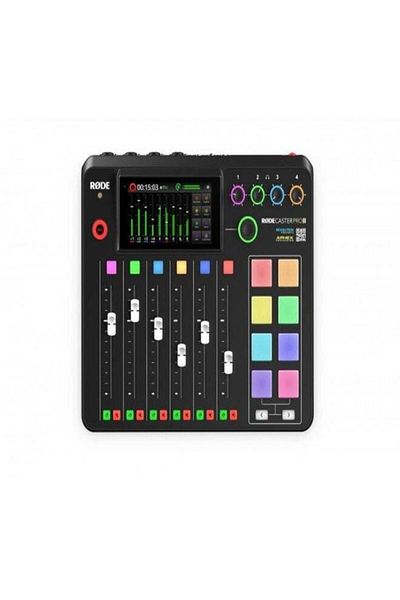Rode استوديو إنتاج الصوت المتكامل Caster Pro II RCPII باللون الأسود