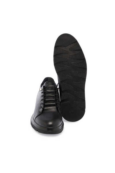 Tergan Siyah Hakiki Deri Erkek Sneaker - E24S1AY57010-A23