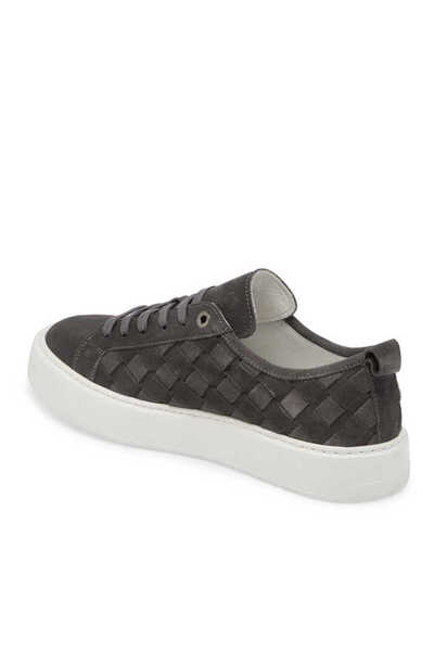 Tergan Gri Hakiki Deri Erkek Sneaker - E24I1AY56702-C11