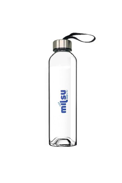 Mil Water Sheathed Glass Flask 500 ml