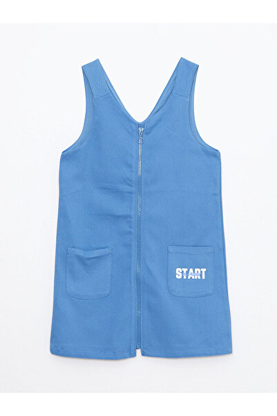 LC Waikiki Rochie de fetiță imprimată cu decolteu în V