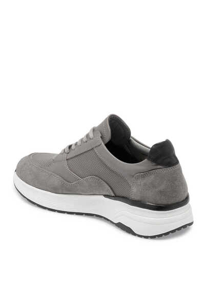 Tergan Gri Hakiki Deri Erkek Sneaker - E24S1AY56935-B43