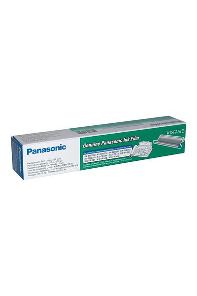 PANASONIC Geniune Ink Film for Fax KX-FA57E - Black