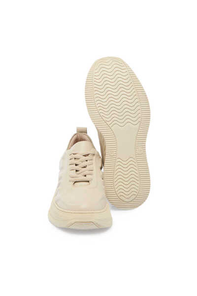 Tergan Bej Hakiki Deri Kadın Sneaker - K24S1AY67552-A25