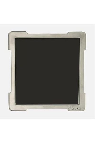 Mu Art Ahşap Black Glass Grill 9 X 9 cm