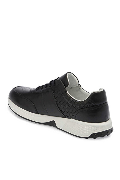 Tergan Siyah Hakiki Deri Erkek Sneaker - E24I1AY56708-A43
