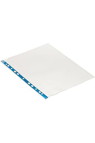 Mu Art Ahşap Leitz 47001035   Bag File Crystal, 100 Pieces, Transparent