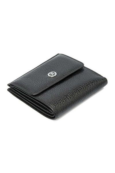 Tergan Women's Black Leather Wallet - S1Cb 00005627 -A41