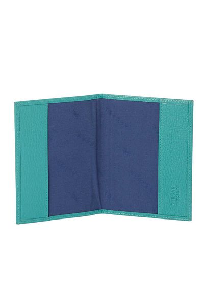 Tergan Suport pentru pașaport unisex din piele naturală albastră - S1ps 00001200 -n29