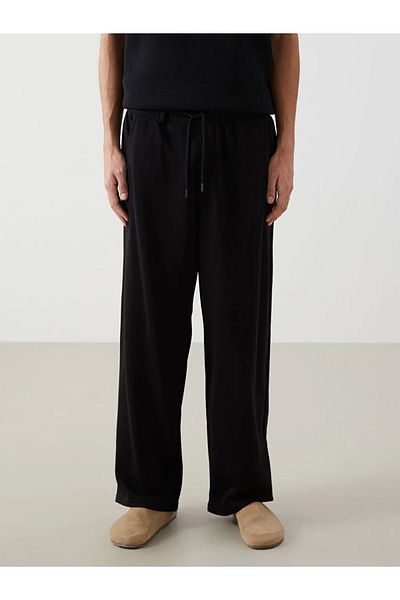 LC Waikiki Ανδρικό φούτερ XSIDE Black Comfortable Fit