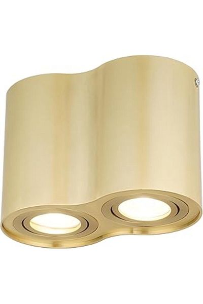 Mu Art Ahşap Lucea Medna Antique Slot. Double Plafonier 2Xgu10