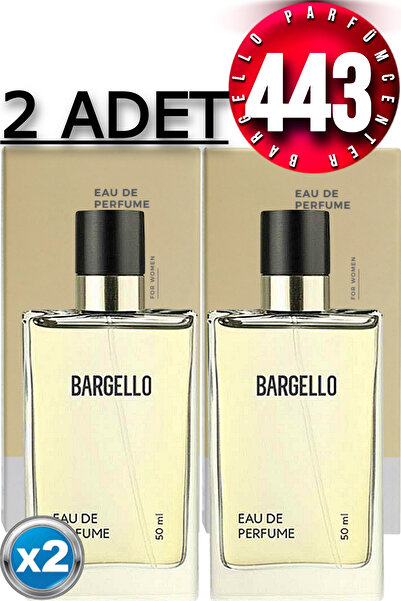 Bargello 443 edp Kadın Parfüm Floral 2 Adet 50 Ml