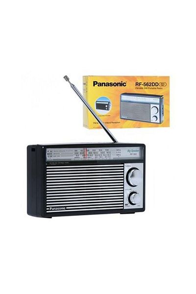 PANASONIC راديو FM/AM RF-562DD2 - أسود
