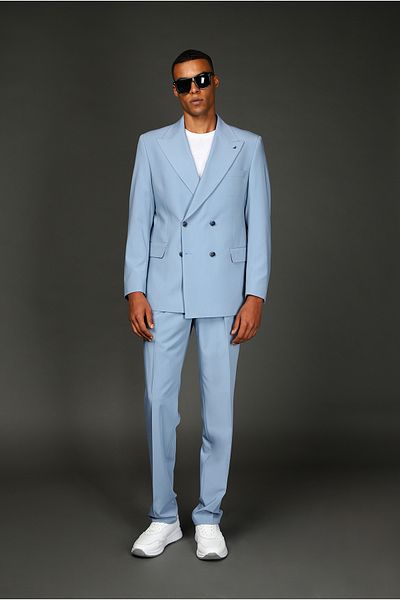 Abdullah Kiğılı Oversize Extra Comfortable Fit Double Breasted Suit