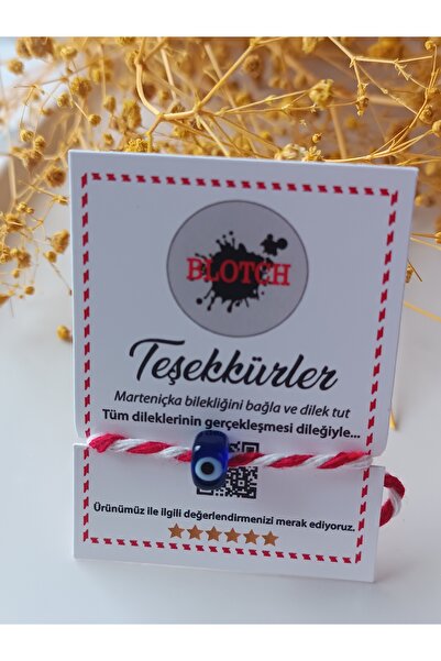 Blotch Marteniçka سوار الربيع الحظ مطرز عين الشر