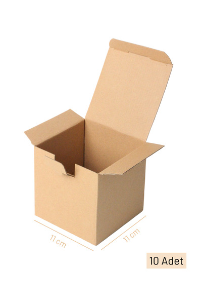 Öz Ambalaj 11x11x11 Cm E Ticaret Kupa-mum Kargo Kutusu [10 Adet]