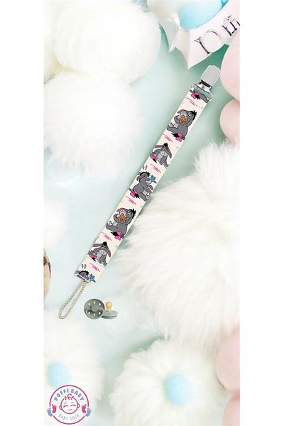 poffibaby Sıpa Patterned Baby Pacifier Strap