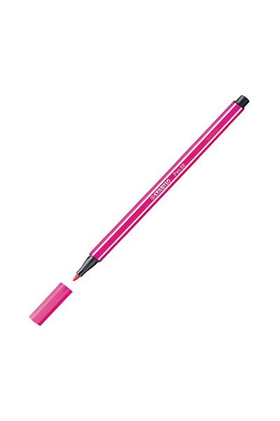 Stabilo 1 mm Pink Felt Tip Crayons - 68/56