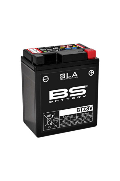 BS Yamaha Xmax - Honda PCX BTZ8V 12 Volt 7 Amper BS Akü