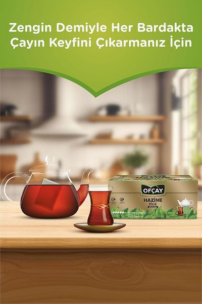 Ofçay Teapot Bag 30*15 Gr 4 Pack