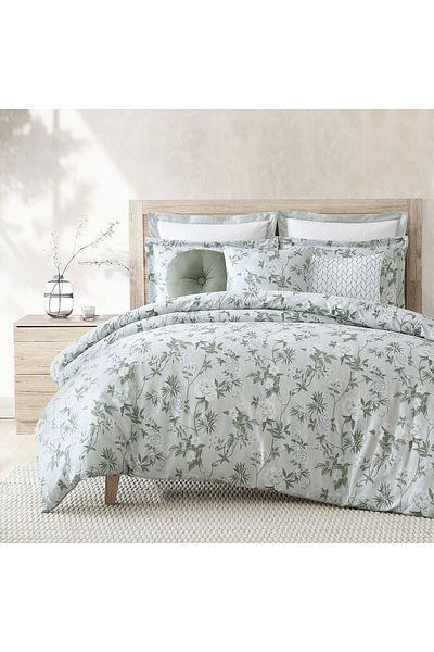 Orange Bed & Bath طقم لحاف مزدوج من فيليت تونال | 100% قطن، 11 قطعة