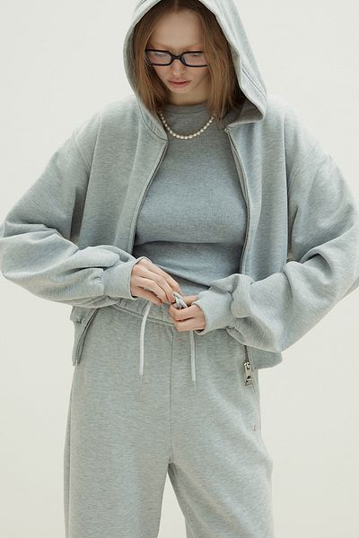 Suud Collection Gray Homie Elastic Tracksuit