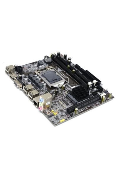 OEM Esonic H55 Motherboard Ddr3 HDMI Vga Audio Lan 1156P (1St Generation)