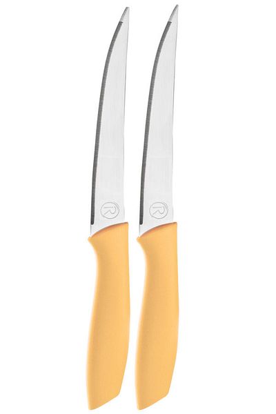 Rooc 2 Pieces Multi-Purpose Laser Cut Season Knife Mustard Yellow