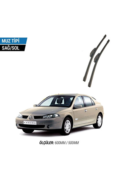 Velonova RENAULT LAGUNA 2001-2007 2'li Ön Cam Sileceği Sağ Sol Silecek Takımı...