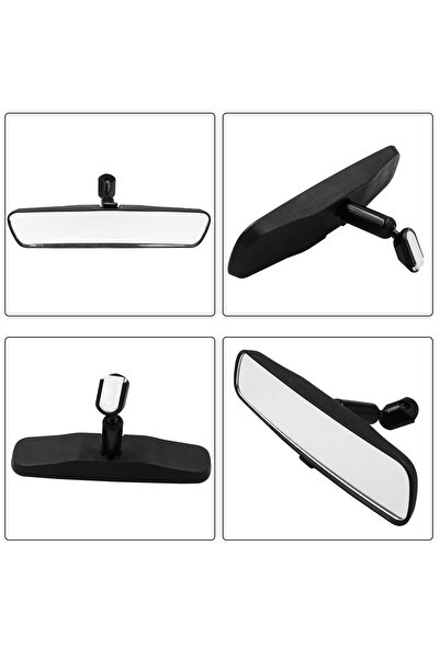Generic 10" Day & Night Rearview Mirror, Glare-Resistant, Windshield Mount, Universal Fit