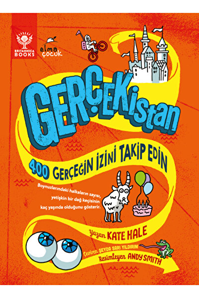 ELMA Yayınevi GERÇEKistan - 400 Gerçeğin İzini Takip Edin - Kate Hale