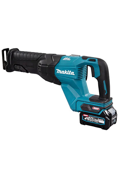 Makita منشار ترددي لاسلكي JR001GM2 بدون فرشاة للأنابيب والخشب، 40 فولت، 0-300...