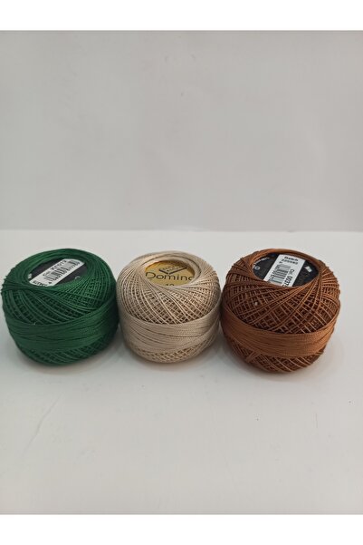 Home دومينو 12 خيط تطريز يدوي 3 قطع