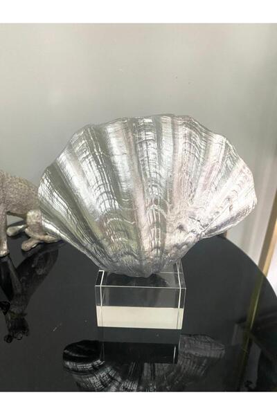 Mirsa Global Dekoratif Mercan krıstalli midye istiridye model biblo