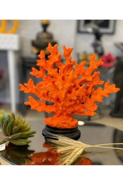 Mirsa Global Dekotatif Şık Mercan biblo