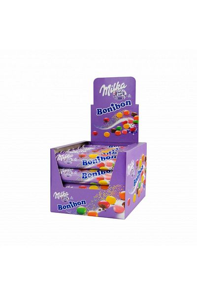 Milka Milk chocolate dragees, Bonibon Milka, 24.3g x 24 pcs