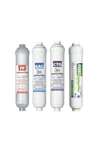 aquaroyal Su Arıtma Cihazı 4'lü Filtre Seti