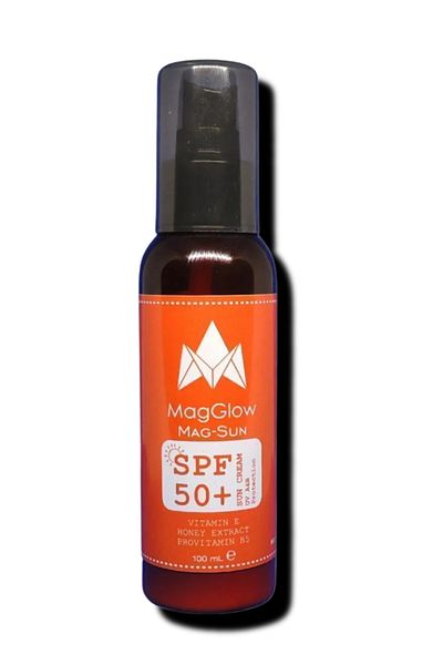 MagGlow Spf 50 Mineral Filtered Sunscreen with High Uv Protection, Blue Light Protection