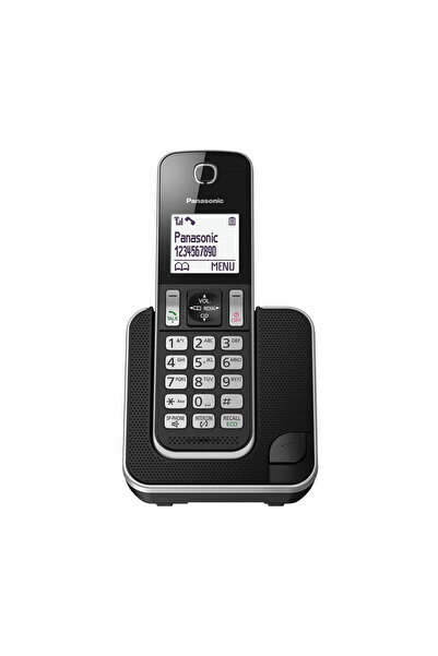 PANASONIC هاتف لاسلكي رقمي KX-TGD310 - أسود