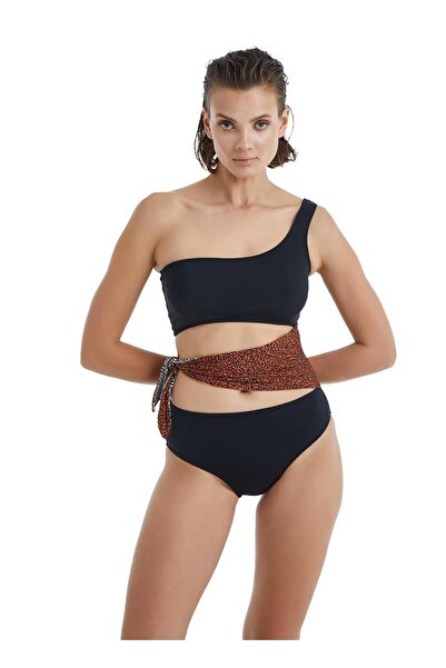 Blackspade Γυναικείο μαγιό με έναν ώμο σε μαύρο χρώμα C1T2N5O01