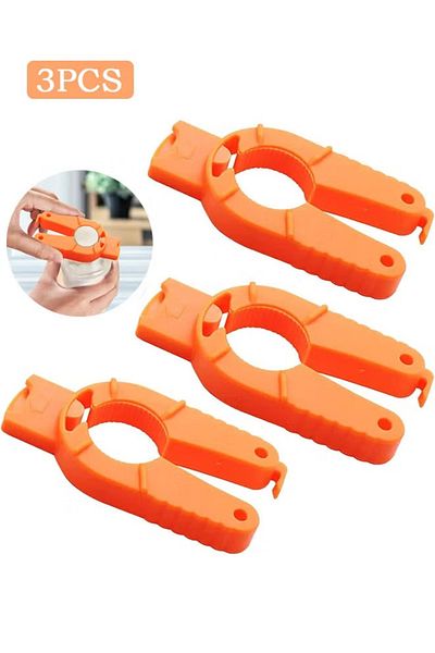 COOYA 3 Pcs Multifunctional Kitchen Bottle Opener, Water Bottle Opener Seal Remover, Bottle Gripper