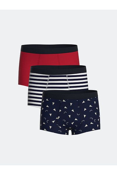 LC Waikiki Set de 3 boxeri imprimați pentru băieți