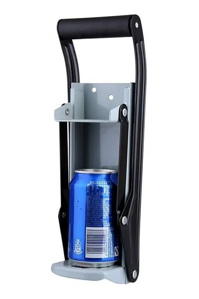 COOYA 16oz Aluminum Can Crusher & Bottle Opener, Eco-friendly Recycling Tool