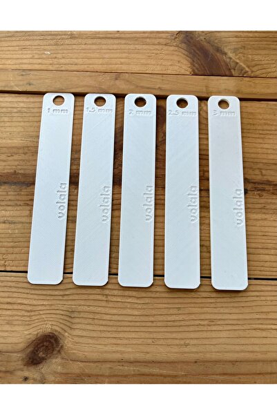 Volala Polimer Kil Derinlik Kılavuz Çıtası (1/1,5/2/2,5/3 mm)