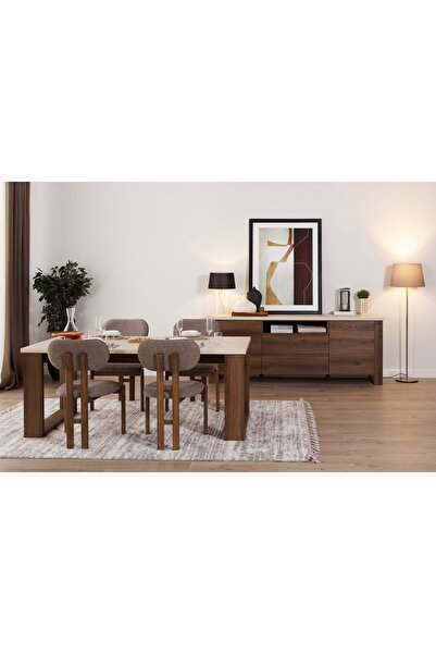 Vivense MADERA YEMEK ODASI TAKIMI, 190CM MASA