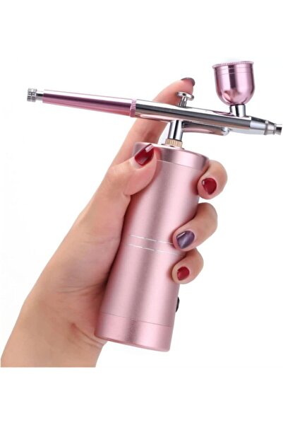 Müstesna Kendinden Kompresörlü Şarjlı Boya Tabancası Air Brush Airbrusş Airbraş