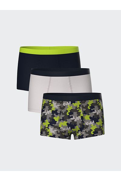 LC Waikiki 3-Piece Printed Boxer Set for Boy